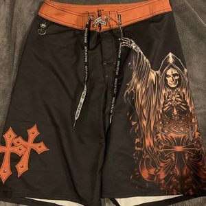 Affliction Ozzy board shorts sz31